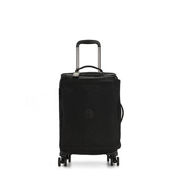 Kipling Spontaneous Small Rolling Suitcases Black Noir | AU 1752FD